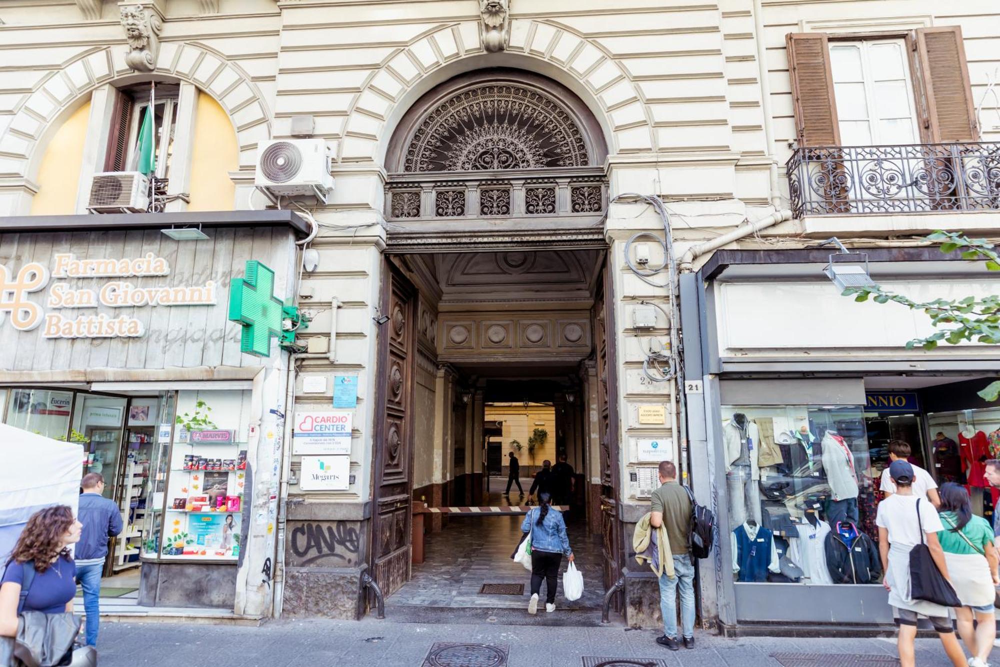 Hotel Residenza Umberto I Neapel Exterior foto